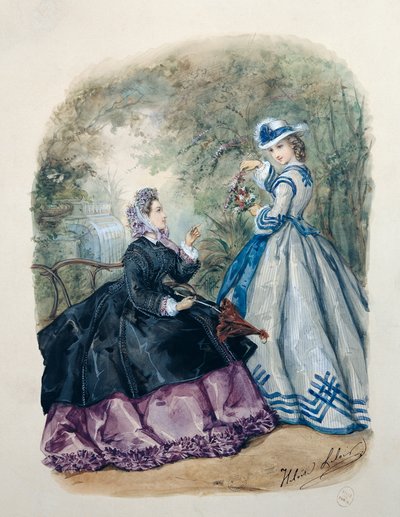 Afternoon Dress for Women by Heloise Leloir